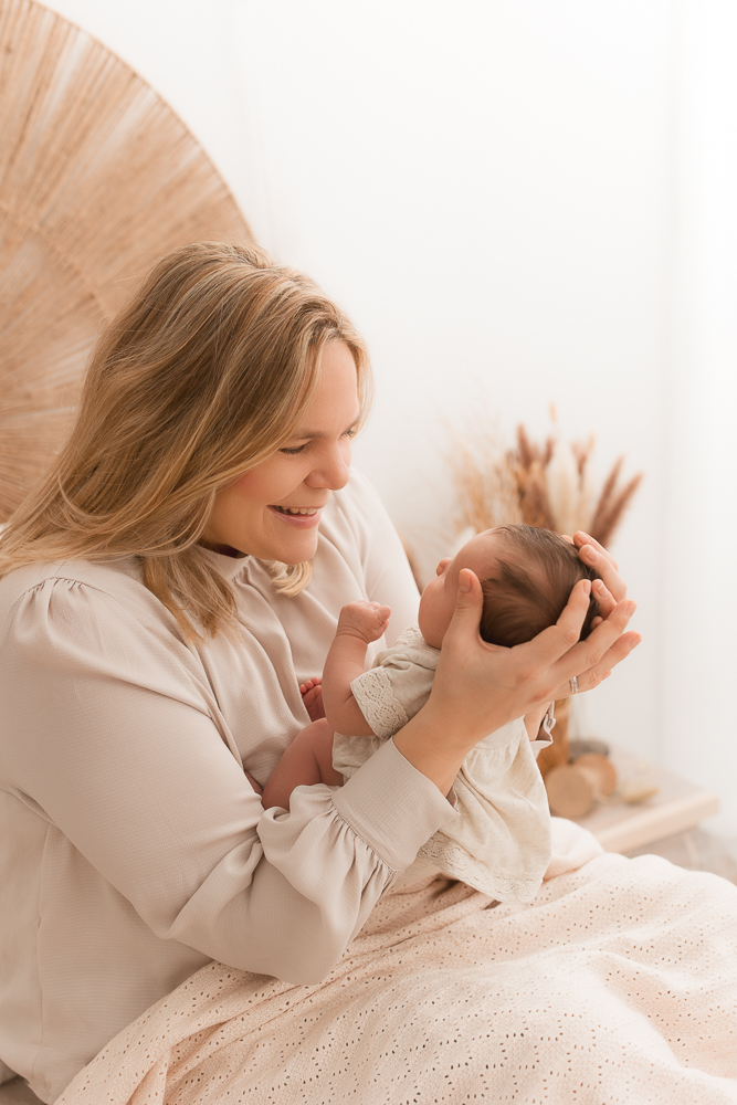 Babyfotos Wien Mama mit Kind